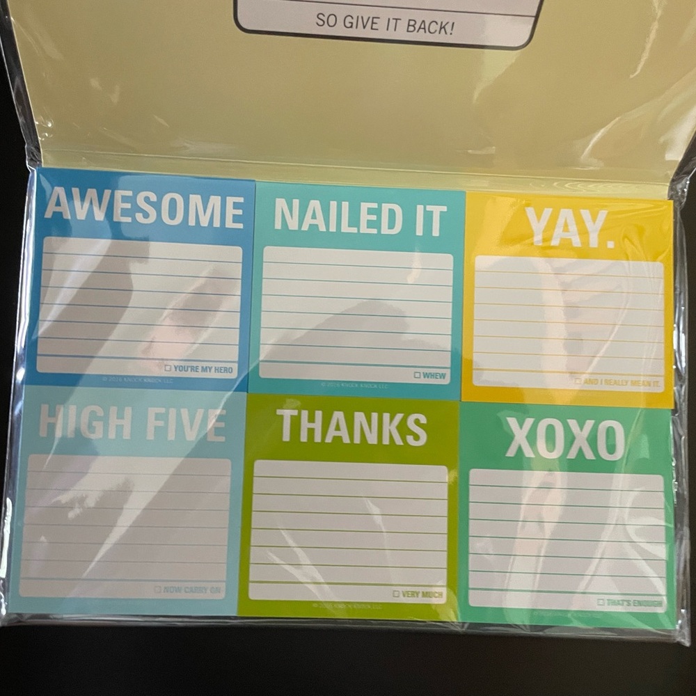 It's All Good Sticky Notes Set - Multicolor - Picture 7 of 13